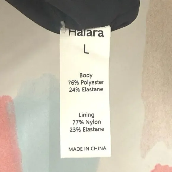 Halara SoftlyZero QuickDry Polo Collar V Neck Racerback Cropped Tennis Tank Top - Picture 12 of 13